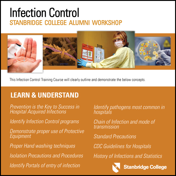 Infection Control Alumni Workshop  