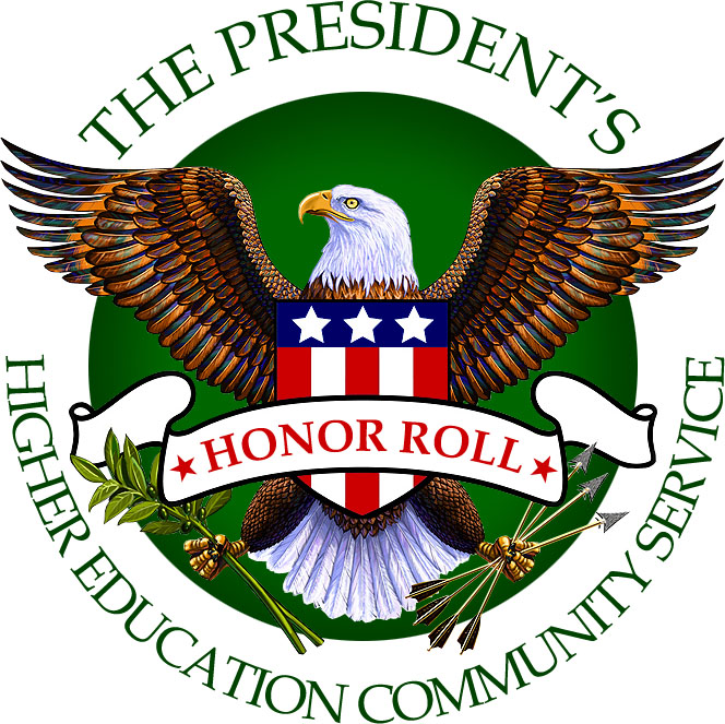 Fourth Year of Presidential Recognition for Community Service Excellence  