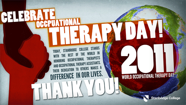 Stanbridge College Celebrates World Occupational Therapy Day for OTA Program  