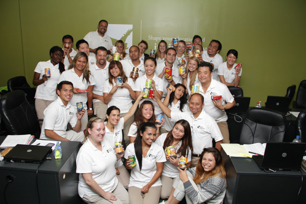 Over 800 Canned Foods Donated to Second Harvest Food Bank by Stanbridge College  