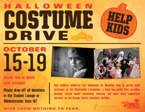 Give Them Nothing to Fear: Children’s Halloween Costume Drive at Stanbridge College  