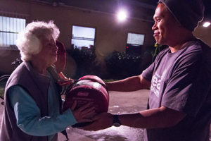 Over 250 Homeless Receive Christmas Meals and Gifts from Stanbridge Santas  