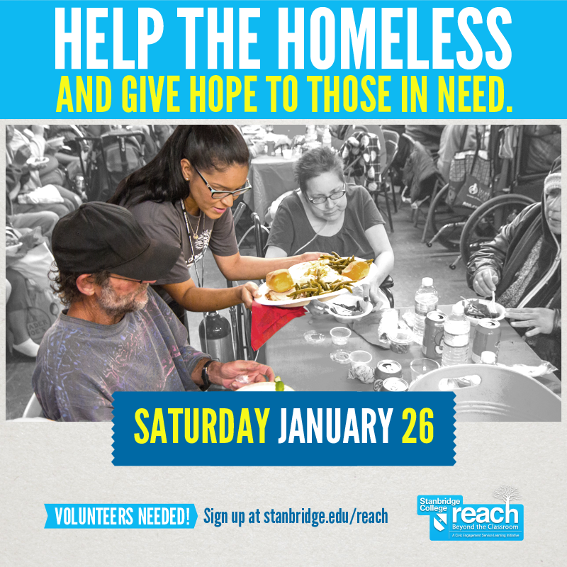 Make it the Year of Giving: Volunteers Needed to Help the Homeless in January   