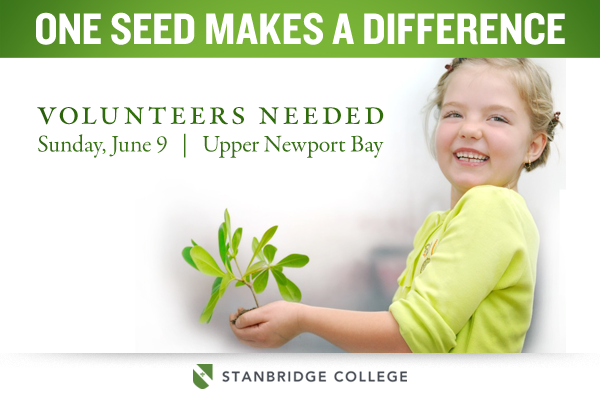 Sunday 6/9 Volunteers Needed for Upper Newport Bay Habitat Restoration  