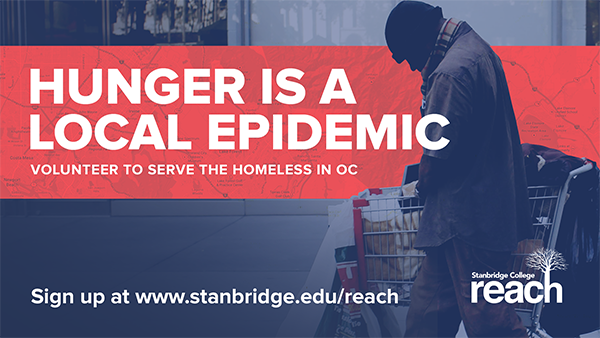 Volunteer to Help Feed Orange County’s Homeless with Stanbridge College REACH  