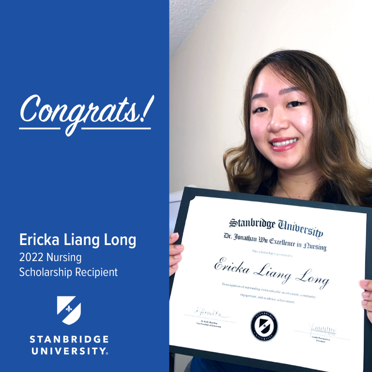Scholarship Stories Nursing Student Ericka Liang Long Stanbridge scholarship-stories-nursing-student-ericka-liang-long-stanbridge